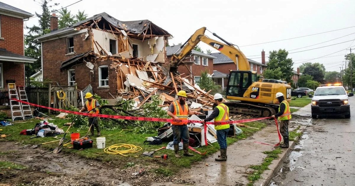 Emergency demolition in Ontario: what to do when a structure isn't safe