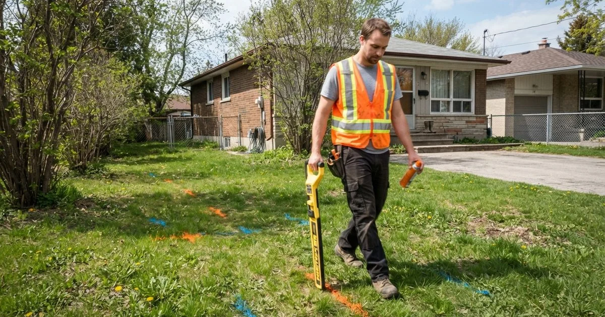 Excavating near utility lines in Ontario: what the law requires first