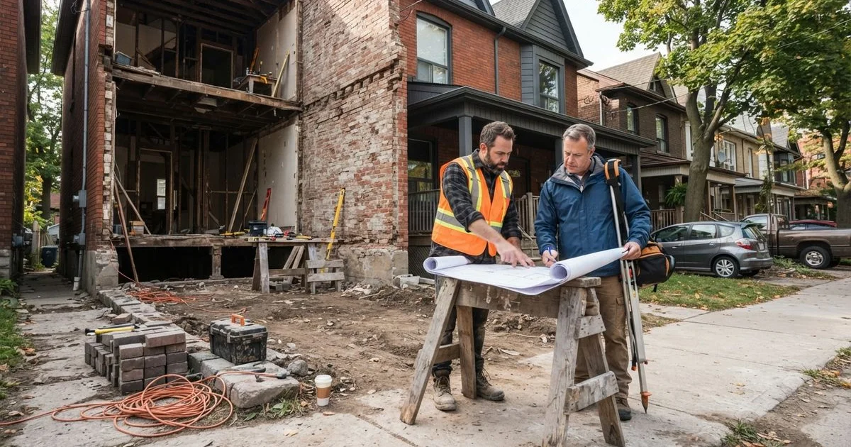 Who is liable when demolition damages a shared or party wall