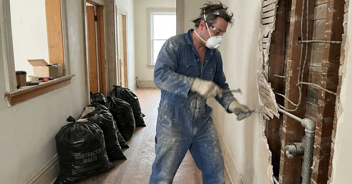 Mould, lead paint and other risks when gutting an older home