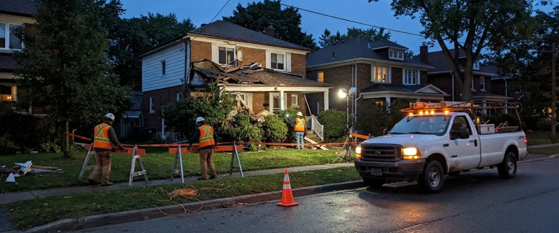 24/7 Emergency Demolition in Ontario