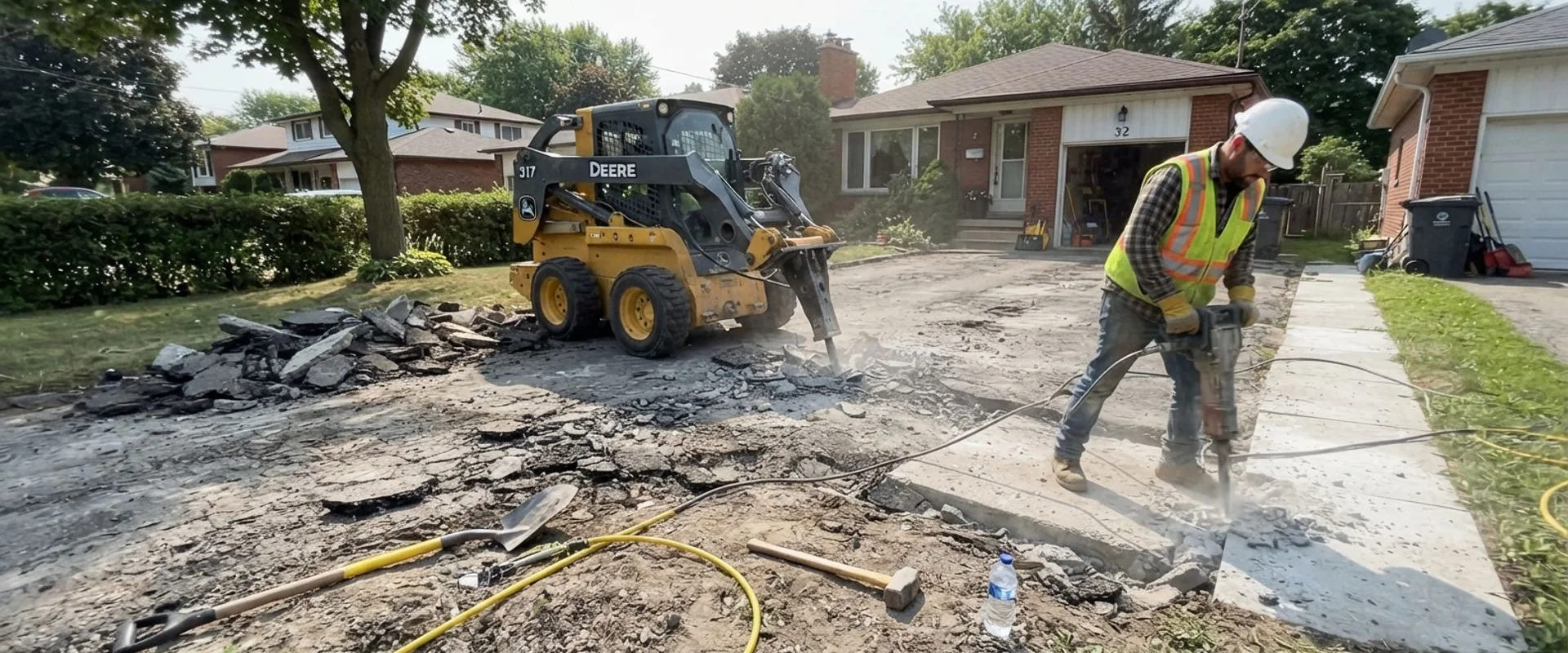 Concrete & Asphalt Demolition in Ontario