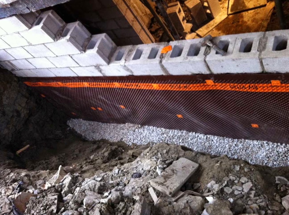 AquaResist - Leaky Wet Damp Basement Waterproofing, Drain Works, Underpinning